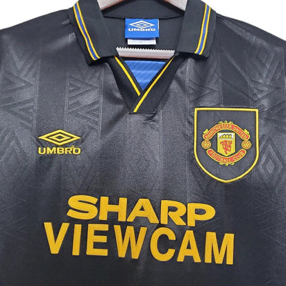 Camisa Manchester United Retrô 1993/1995 Preta
