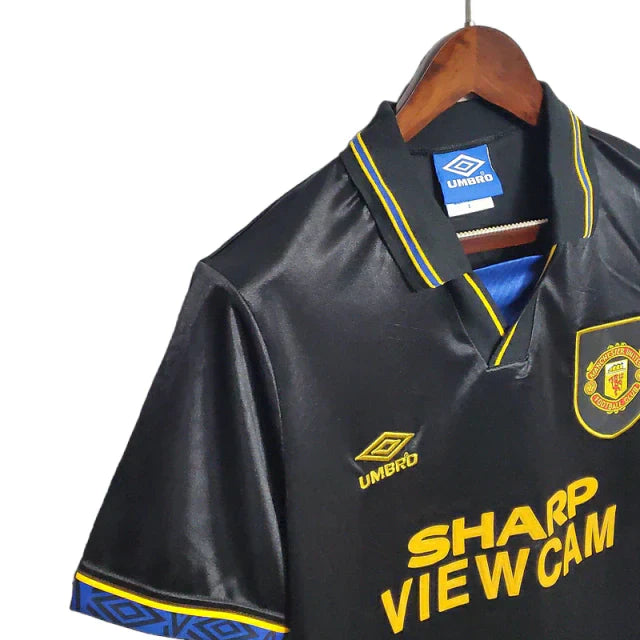 Camisa Manchester United Retrô 1993/1995 Preta