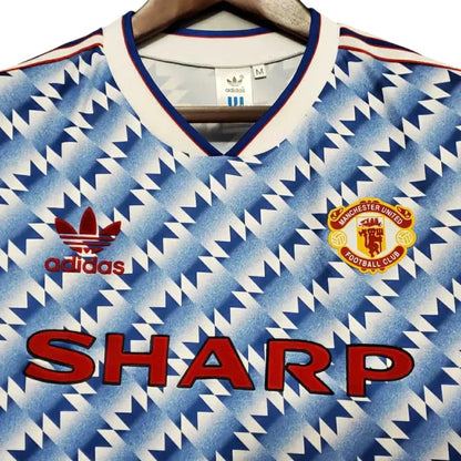 Camisa Retrô Torcedor Masculina Manchester United 1990