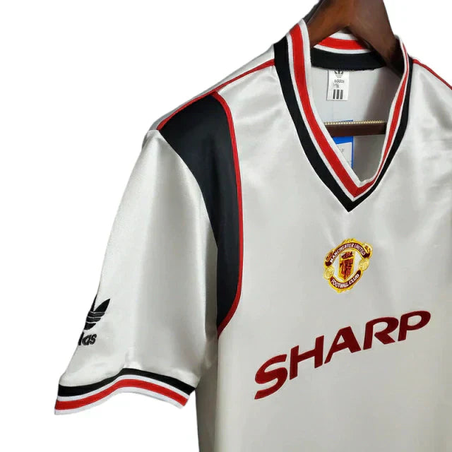 Camisa Retrô Torcedor Masculina Manchester United 1985