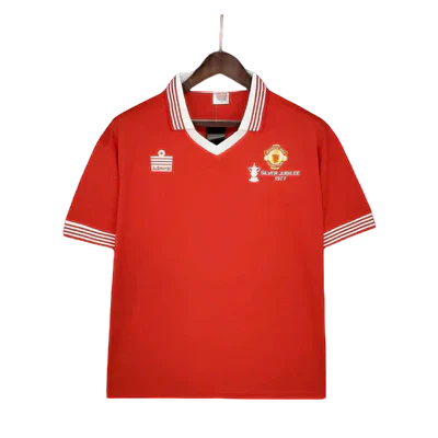 Camisa Retrô Torcedor Masculina Manchester United 1977
