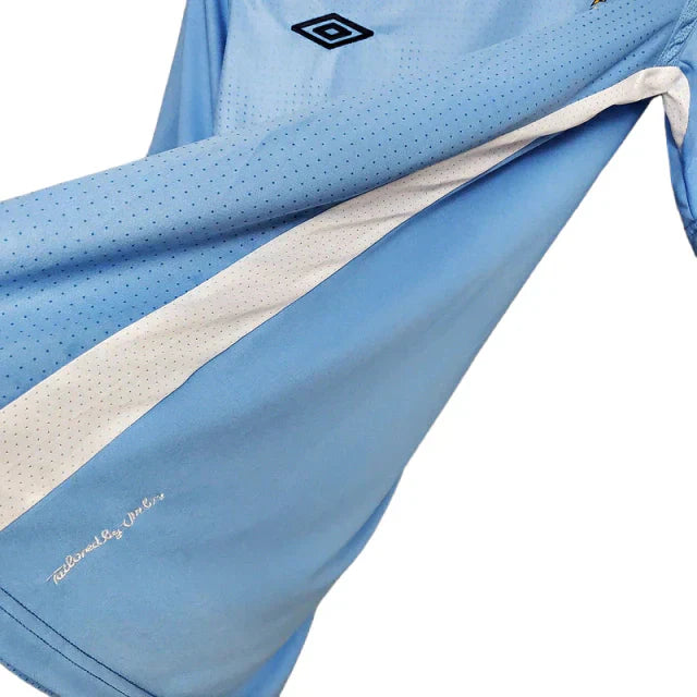 Camisa Manchester City Retrô 2011/2012 Azul