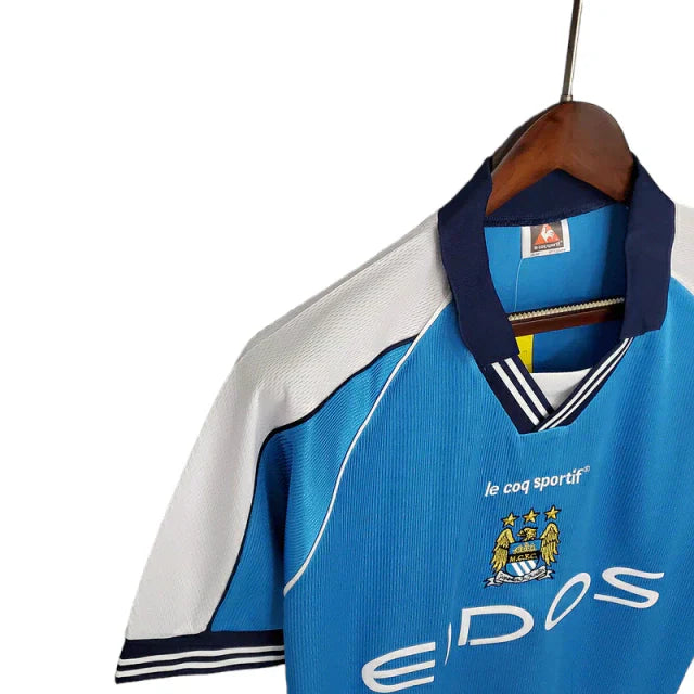 Camisa Retrô Torcedor Masculina Manchester City 1999
