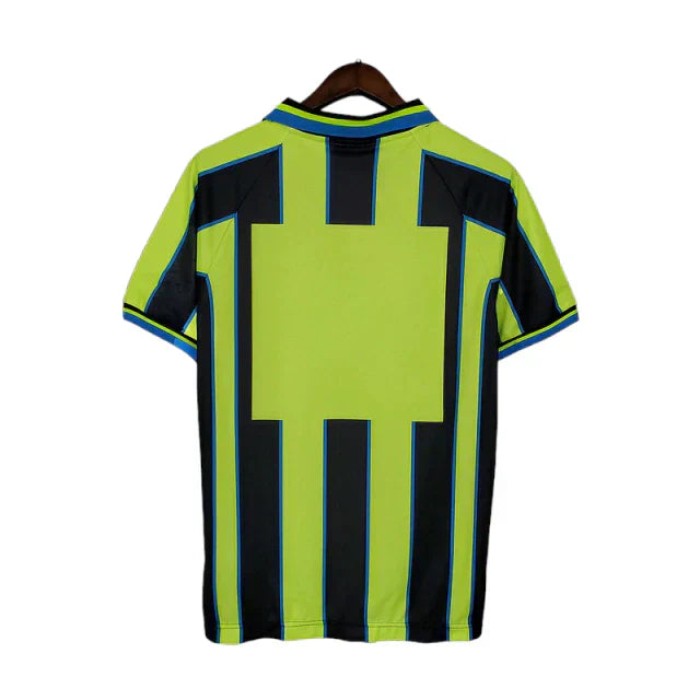 Camisa Manchester City Retrô 1997/1998 Azul