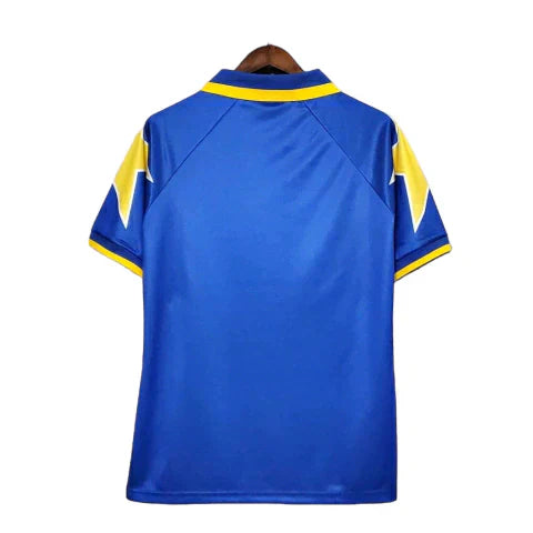 Camisa Juventus Retrô 1995/1997 Azul e Amarela