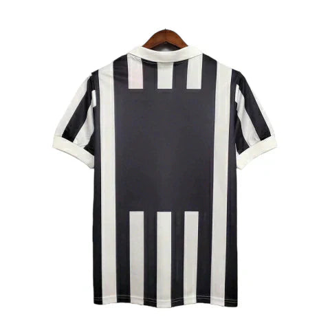 Camisa Juventus Retrô 1984/1985 Preta e Branca