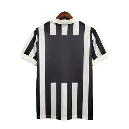 Camisa Juventus Retrô 1984/1985 Preta e Branca