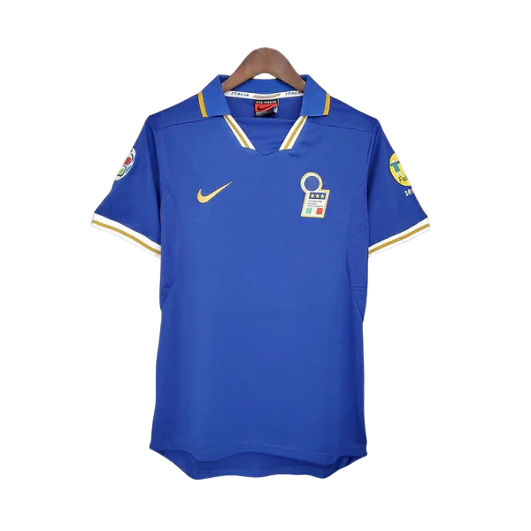 Camisa Retrô Torcedor Masculina Itália 1996