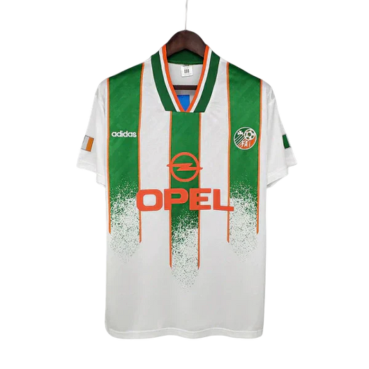 Camisa Irlanda Retrô 1994 Branca e Verde