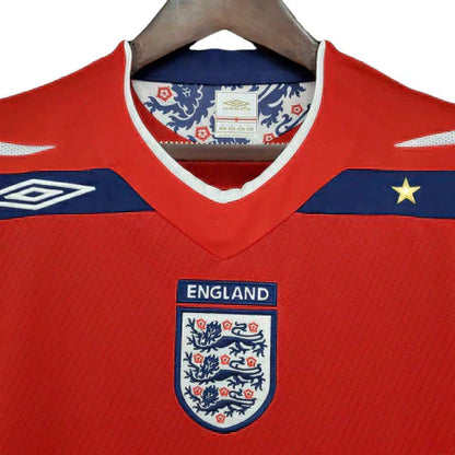 Camisa Retrô Torcedor Masculina Inglaterra 2008