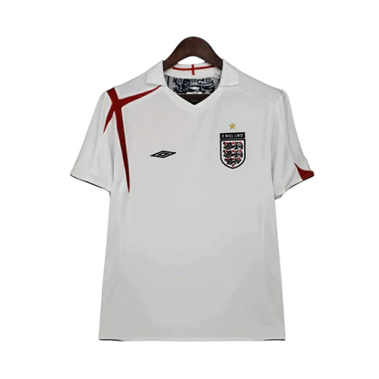 Camisa Retrô Torcedor Masculina Inglaterra 2006