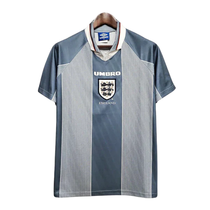 Camisa Retrô Torcedor Masculina Inglaterra 1996