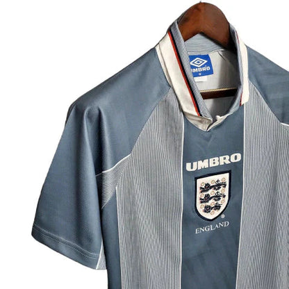 Camisa Retrô Torcedor Masculina Inglaterra 1996