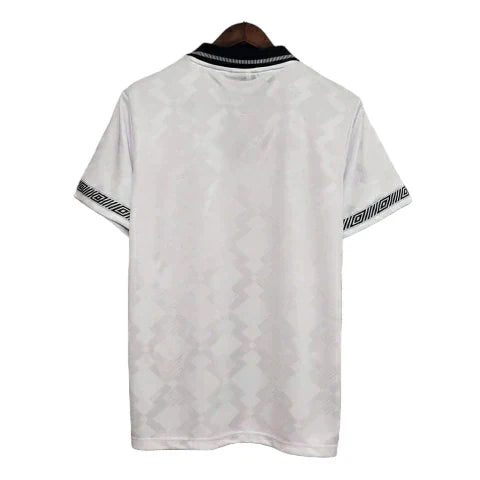 Camisa Inglaterra Retrô 1990 Branca