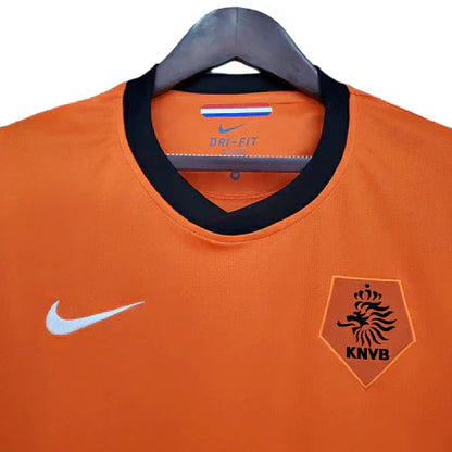 Camisa Retrô Torcedor Masculina Holanda 2010