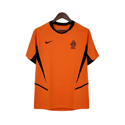 Camisa Retrô Torcedor Masculina Holanda 2002