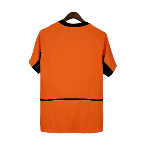 Camisa Retrô Torcedor Masculina Holanda 2002