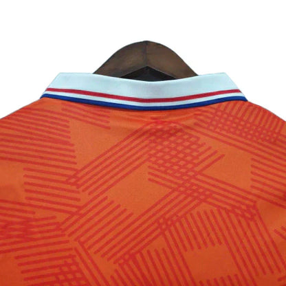 Camisa Retrô Torcedor Masculina Holanda 1991