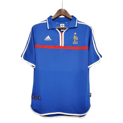 Camisa Retrô Torcedor Masculina França 2000