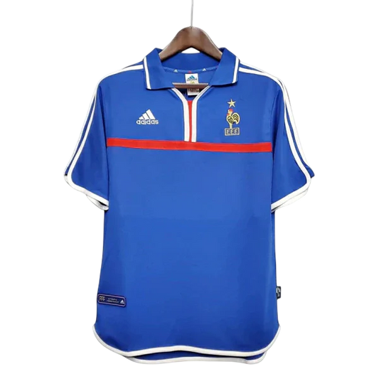 Camisa Retrô Torcedor Masculina França 2000