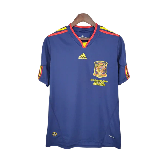 Camisa Retrô Torcedor Masculina Espanha 2010