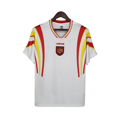 Camisa Retrô Torcedor Masculina Espanha 1996
