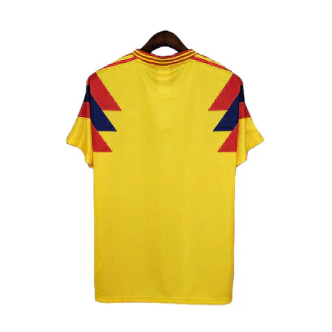 Camisa Colômbia Retrô 1990 Amarela