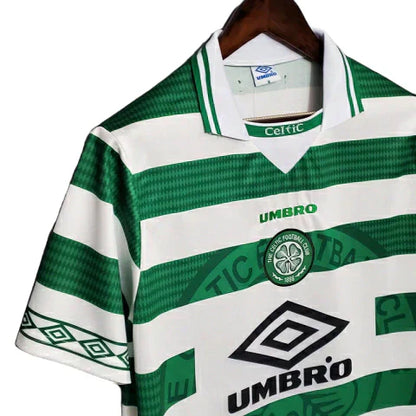 Camisa Celtic Retrô 1998/1999 Verde e Branca