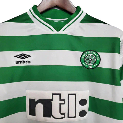 Camisa Celtic Retrô 1999/2000 Verde e Branca