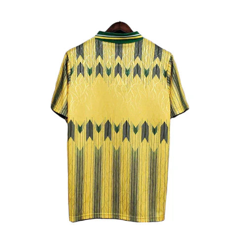 Camisa Celtic Retrô 1991/1992 Amarela e Verde