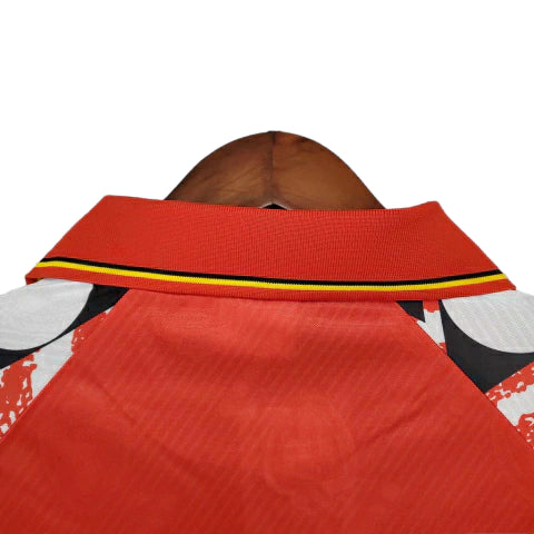 Camisa Retrô Torcedor Masculina Bélgica 2004