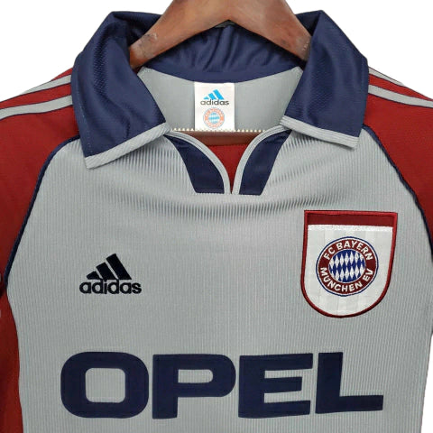 Camisa Retrô Torcedor Masculina Bayern de Munique 1998