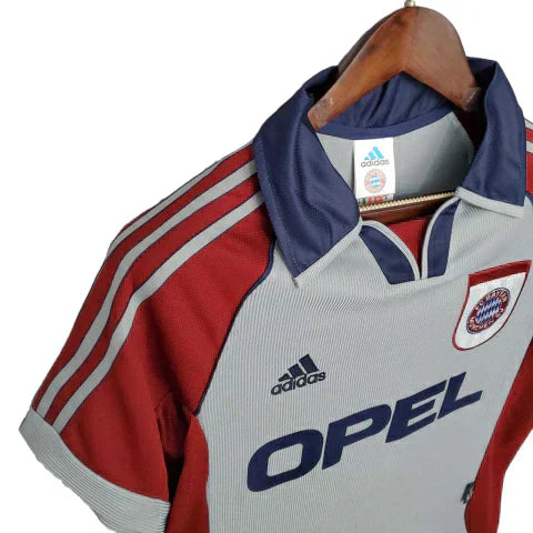 Camisa Retrô Torcedor Masculina Bayern de Munique 1998