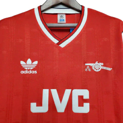 Camisa Arsenal Retrô 1988/1989 Vermelha