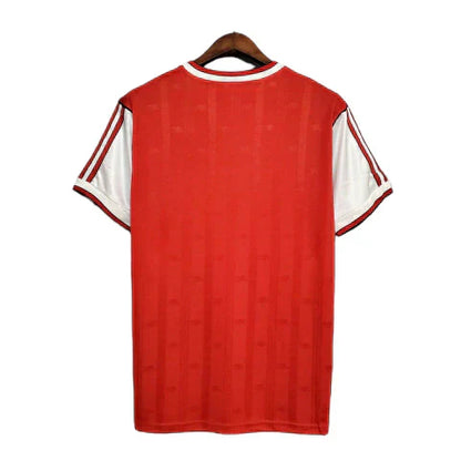 Camisa Arsenal Retrô 1988/1989 Vermelha