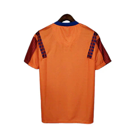 Camisa Retrô Torcedor Masculina Barcelona 1989