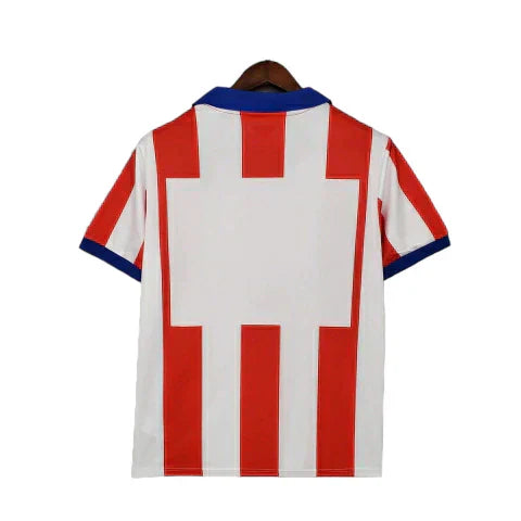 Camisa Atlético de Madrid Retrô 2014/2015 Branca e Vermelha
