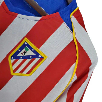 Camisa Atlético de Madrid Retrô 2004/2005 Vermelha e Branca