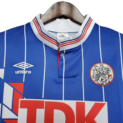 Camisa Ajax Retrô 1990 Azul