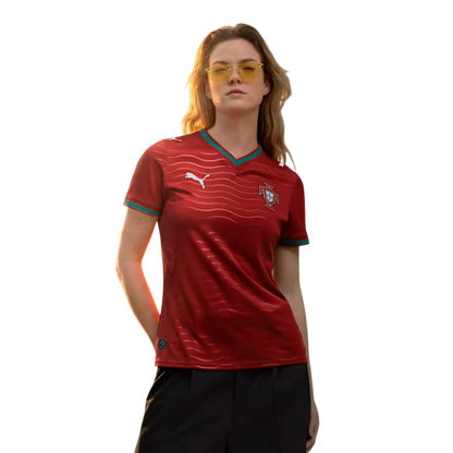 Camisa Portugal Home 2026 - Versão Feminina