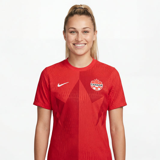 Camisa Jogador Feminina Canadá I 2026 Copa do Mundo