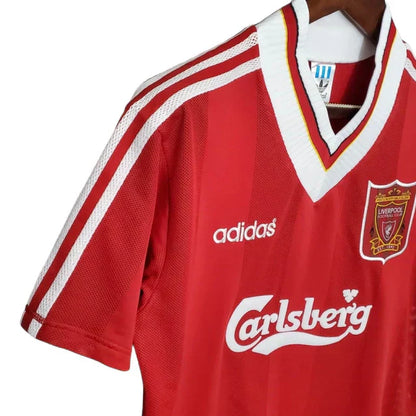 Camisa Liverpool Retrô 1996/1997 Vermelha e Branca